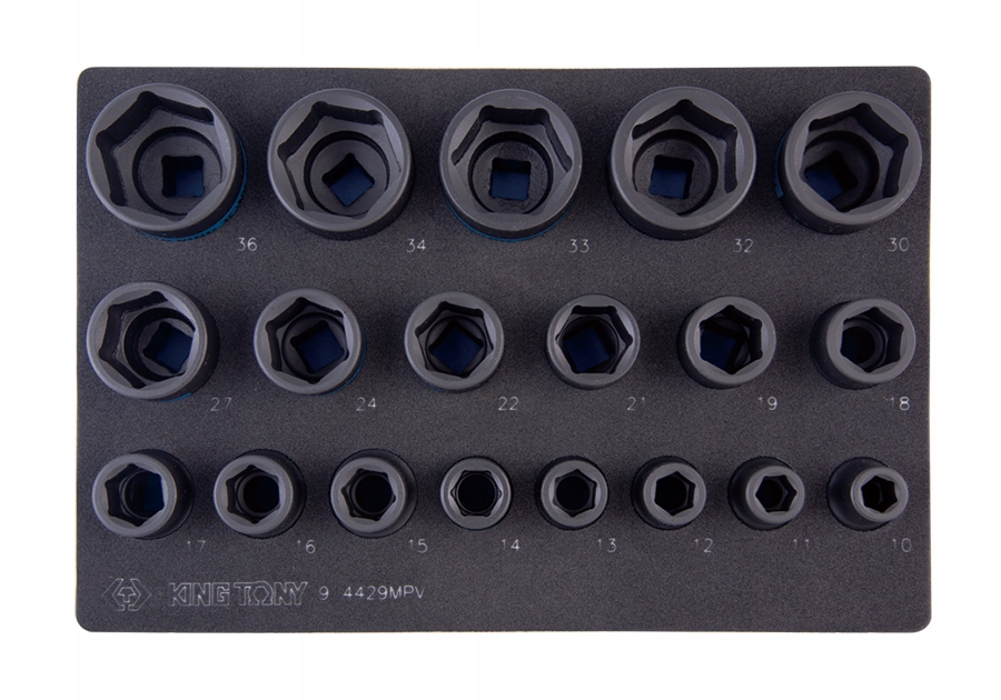 ZESTAW NASADEK UDAROWYCH 6-KĄT.1/2"King Tony