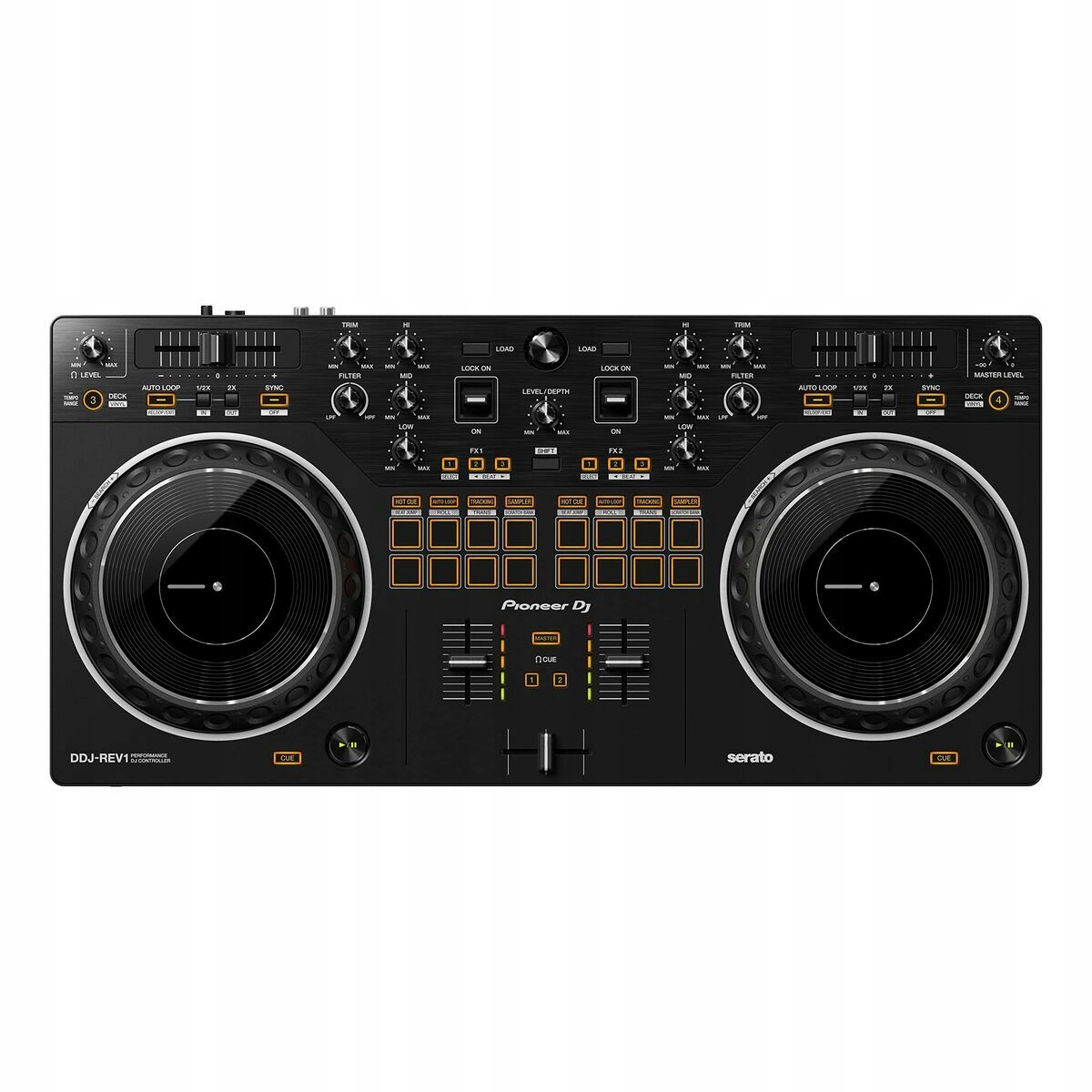 Pioneer DJ コントローラー DDJ-FLX4 DDJ-FLX4 - マルチアプリ対応2ch DJコントローラー (Black)