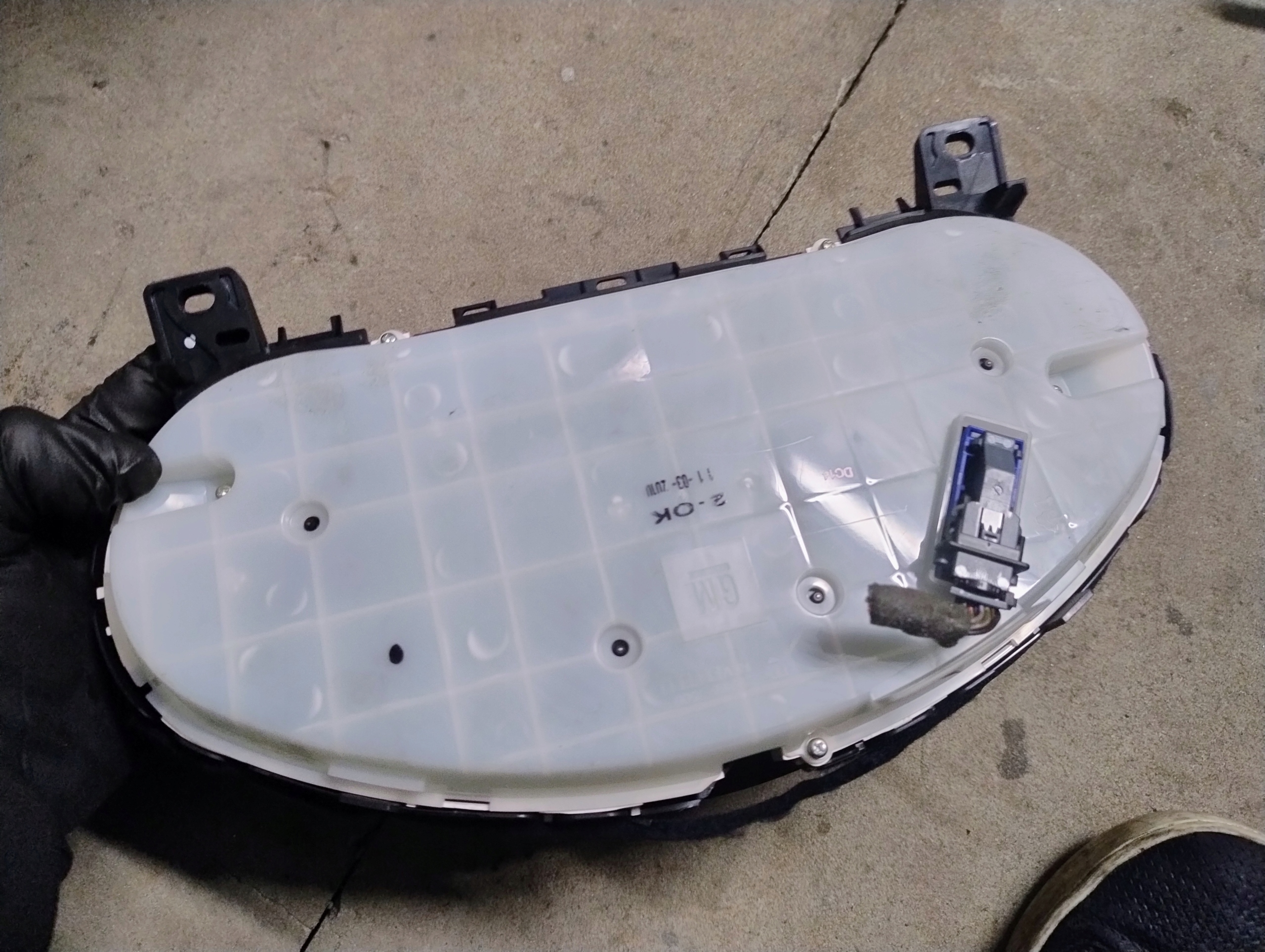 dials OPEL ASTRA J ANGLIK 13328267