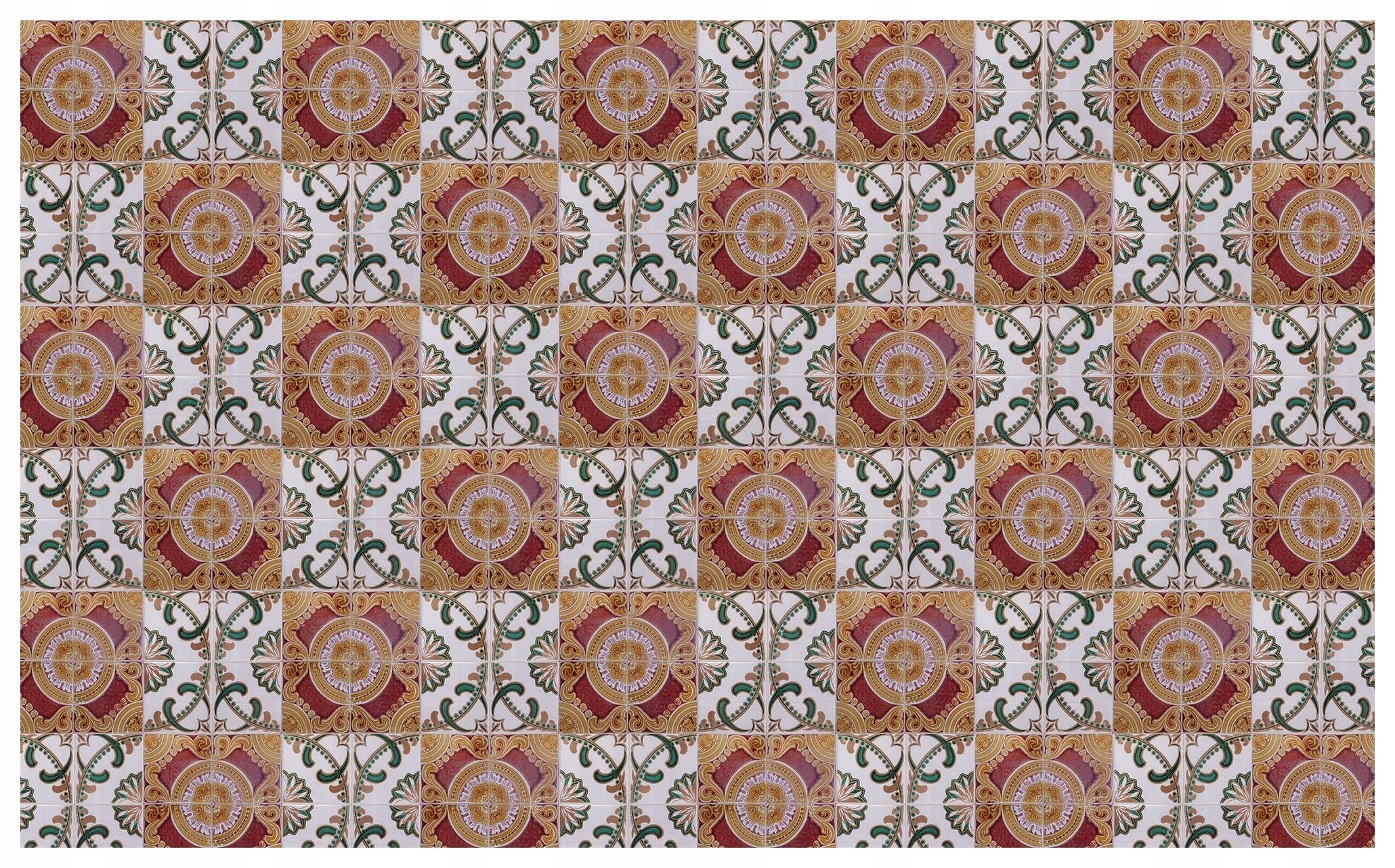 Vliesová fototapeta Ornamentové vintage dlaždice 300x210 lepidlo