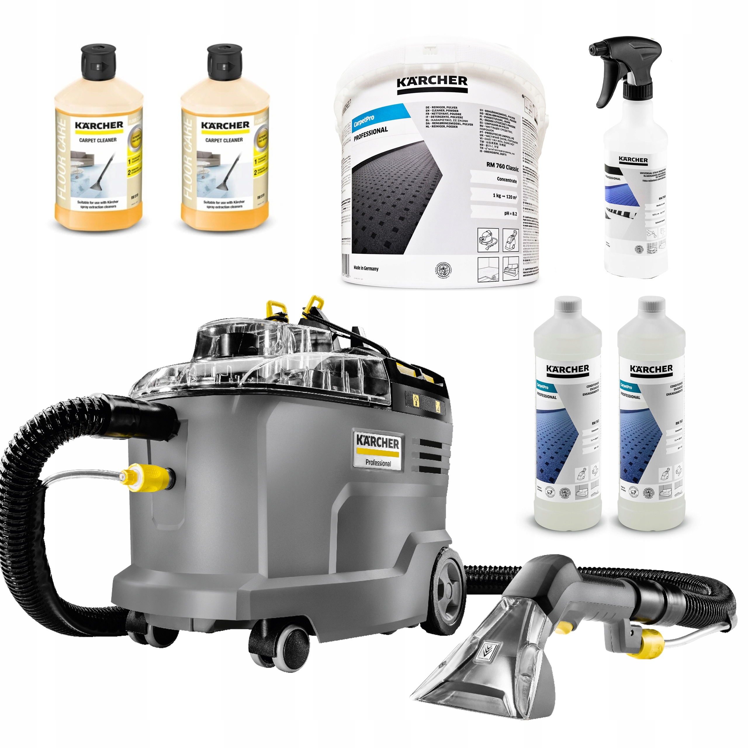Karcher Puzzi 8/1 2024 Giga Set Vysavač Vysavač