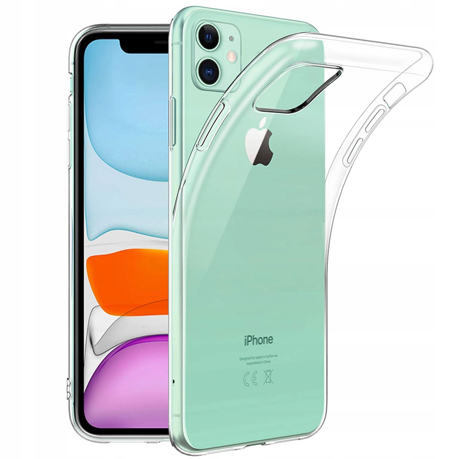 

Etui Gel Clear Case Do Apple Iphone 11 Xr 2x Szkło