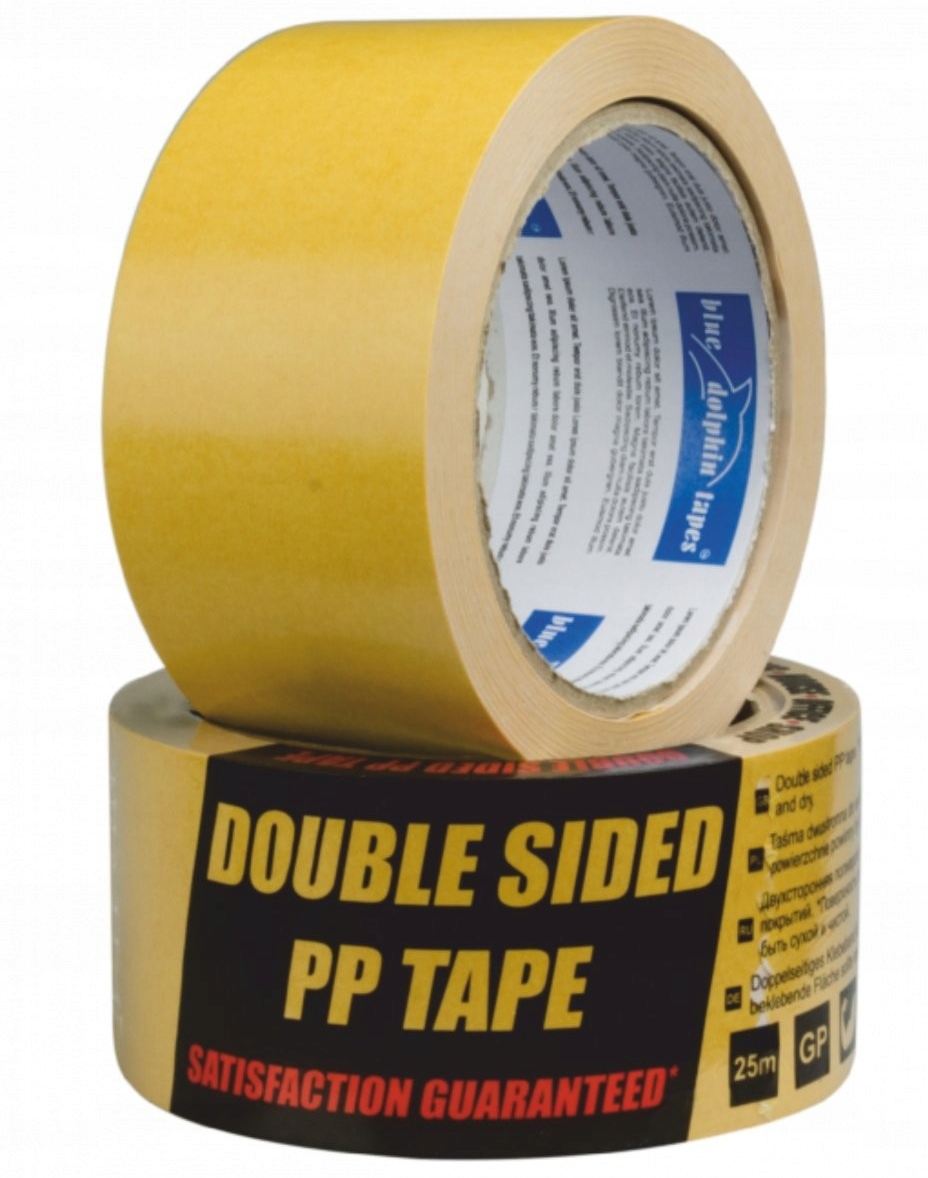 TAŚMA DWUSTRONNA DO GŁADKICH BLUE DOLPHIN 50MM/25M