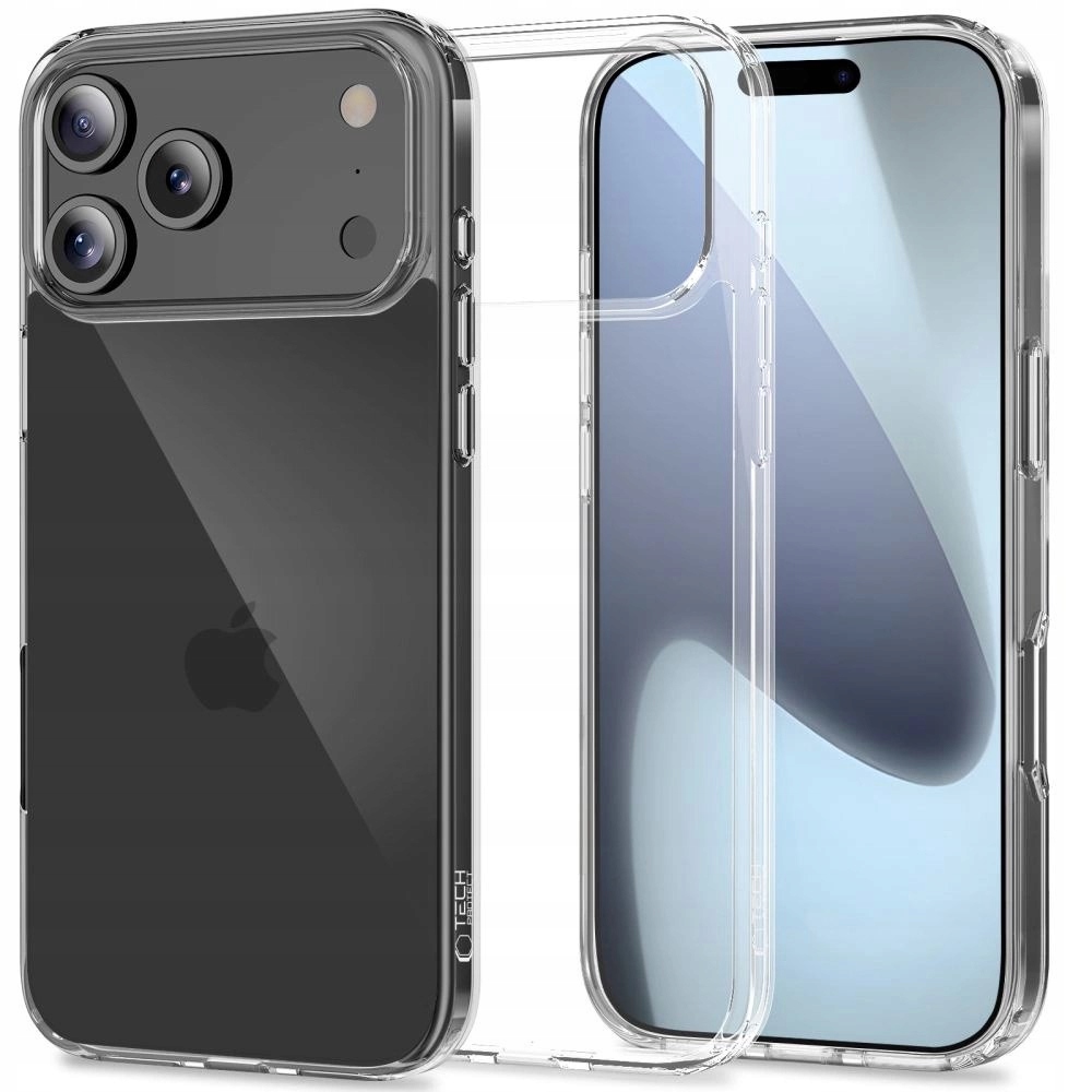 Etui Tech-Protect FlexAir Hybrid na iPhone 17 Pro Max przezroczyste