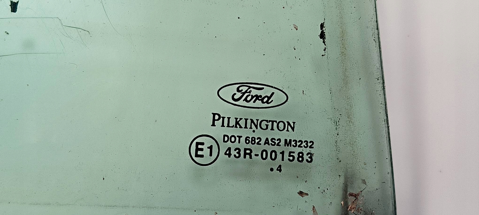 window door right rear part FORD FIESTA MK6