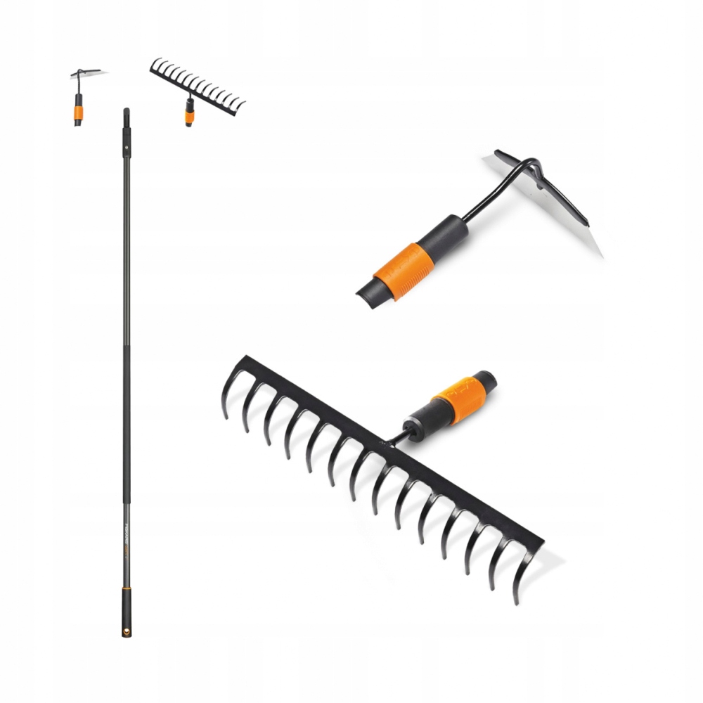 

Zestaw narzędzi ogrodowych Fiskars QuikFit 3 el.