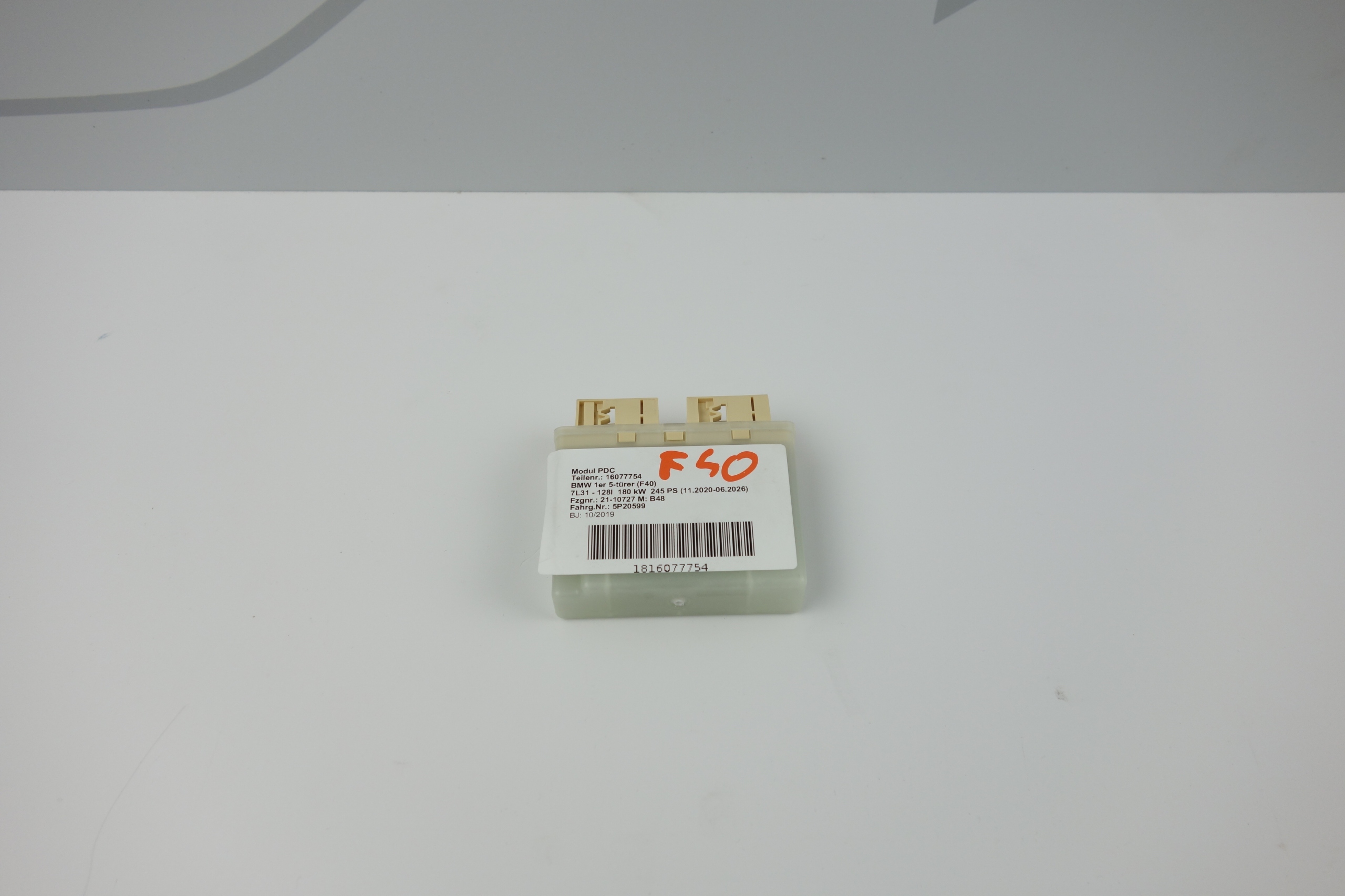 module control unit PDC BMW F40 G20 G05 5A02362