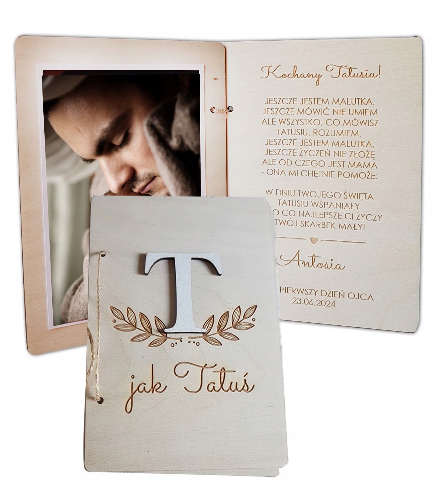 Prezent na pierwszy Dzień Ojca RAMKA dla taty