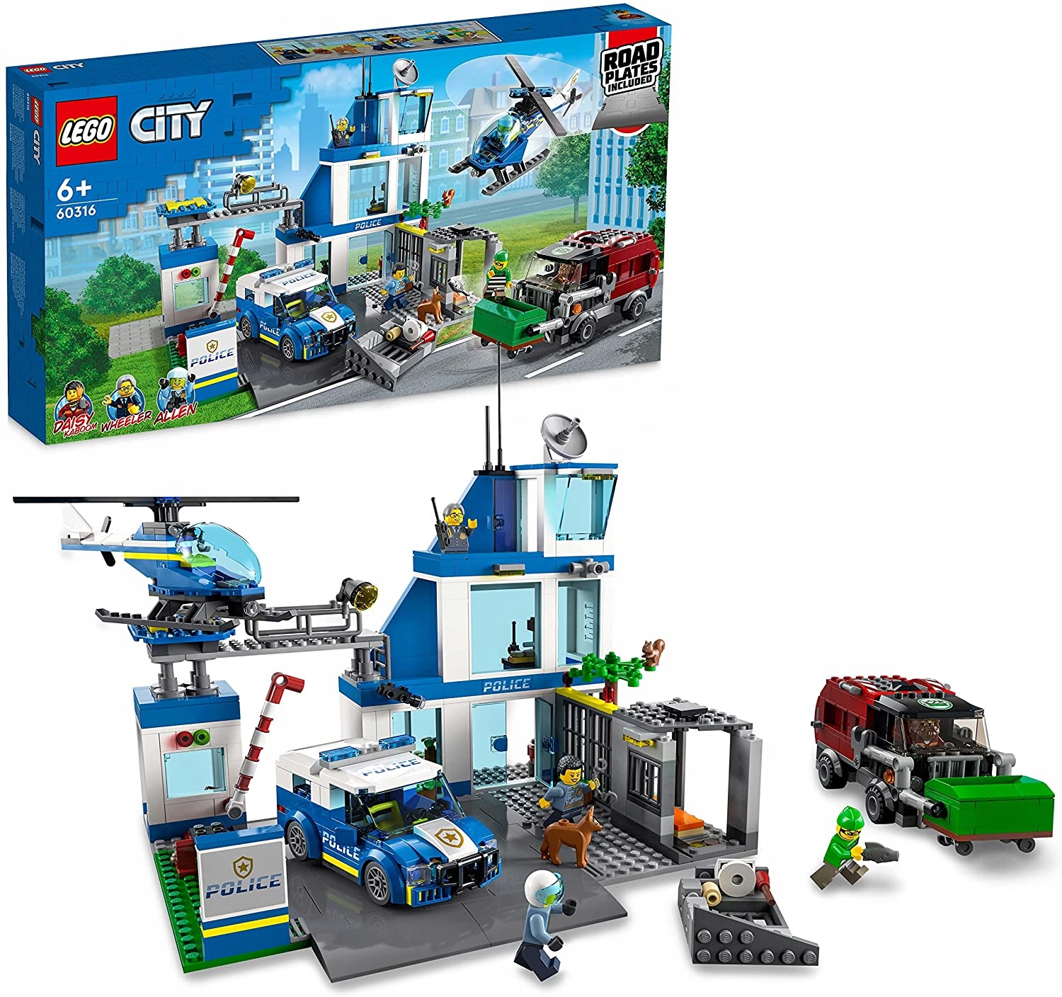 LEGO CITY Posterunek policji 60316