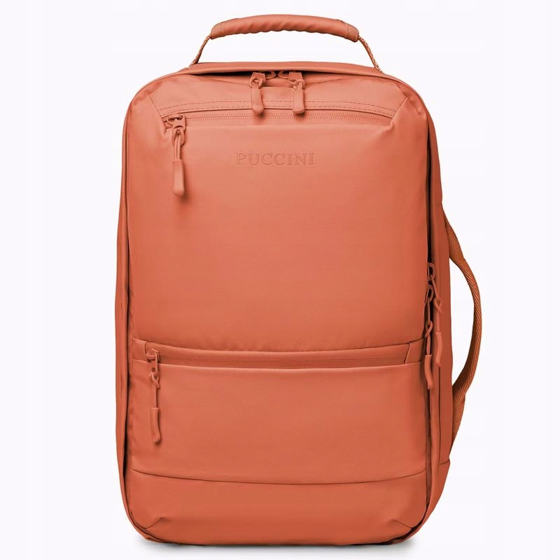 Batoh Puccini Příruční Zavazadlo 40x25x20 PM9036-9 Oranžový