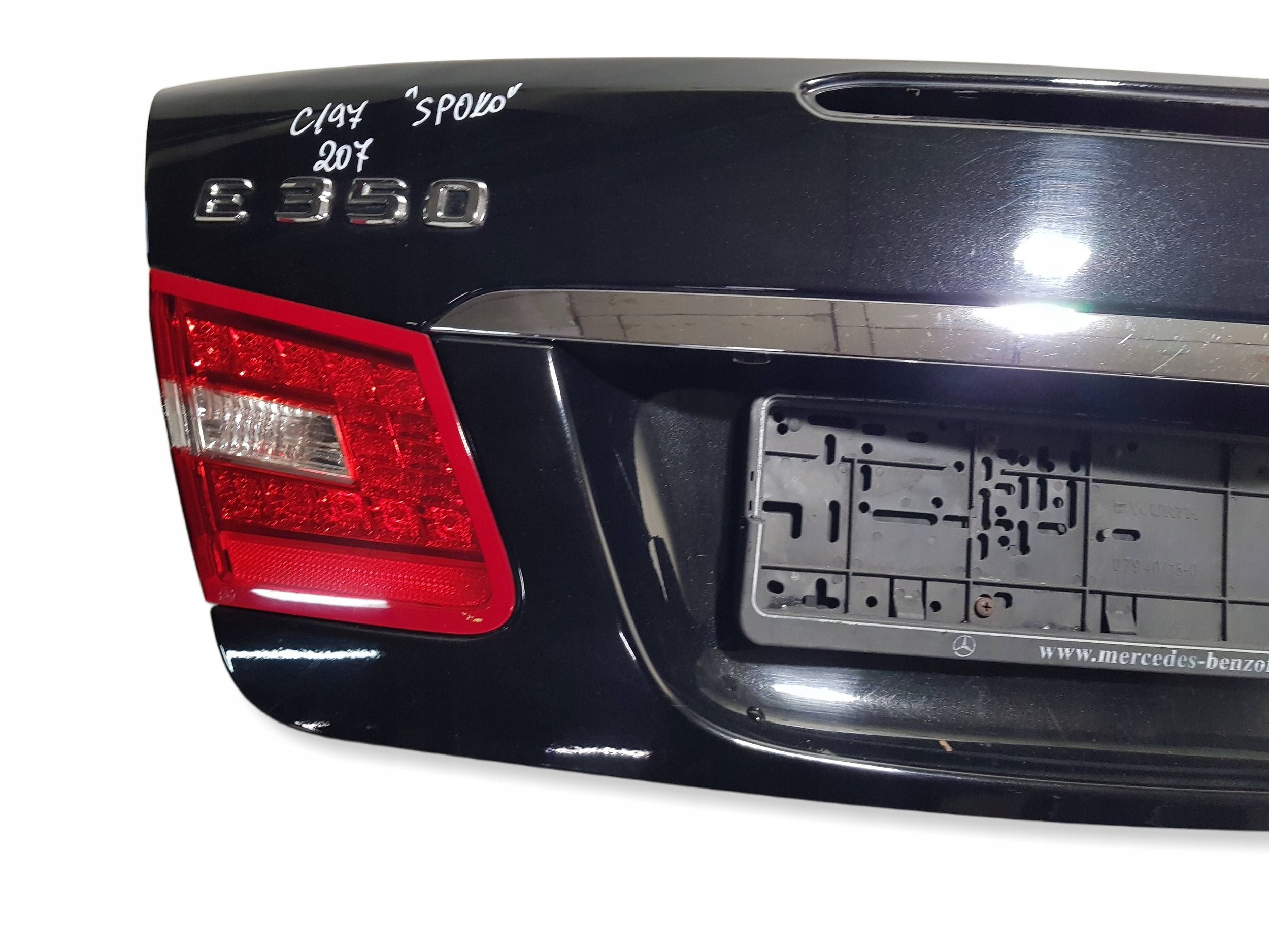 trunk door boot MERCEDES C207 W207 C197 197 COUPE