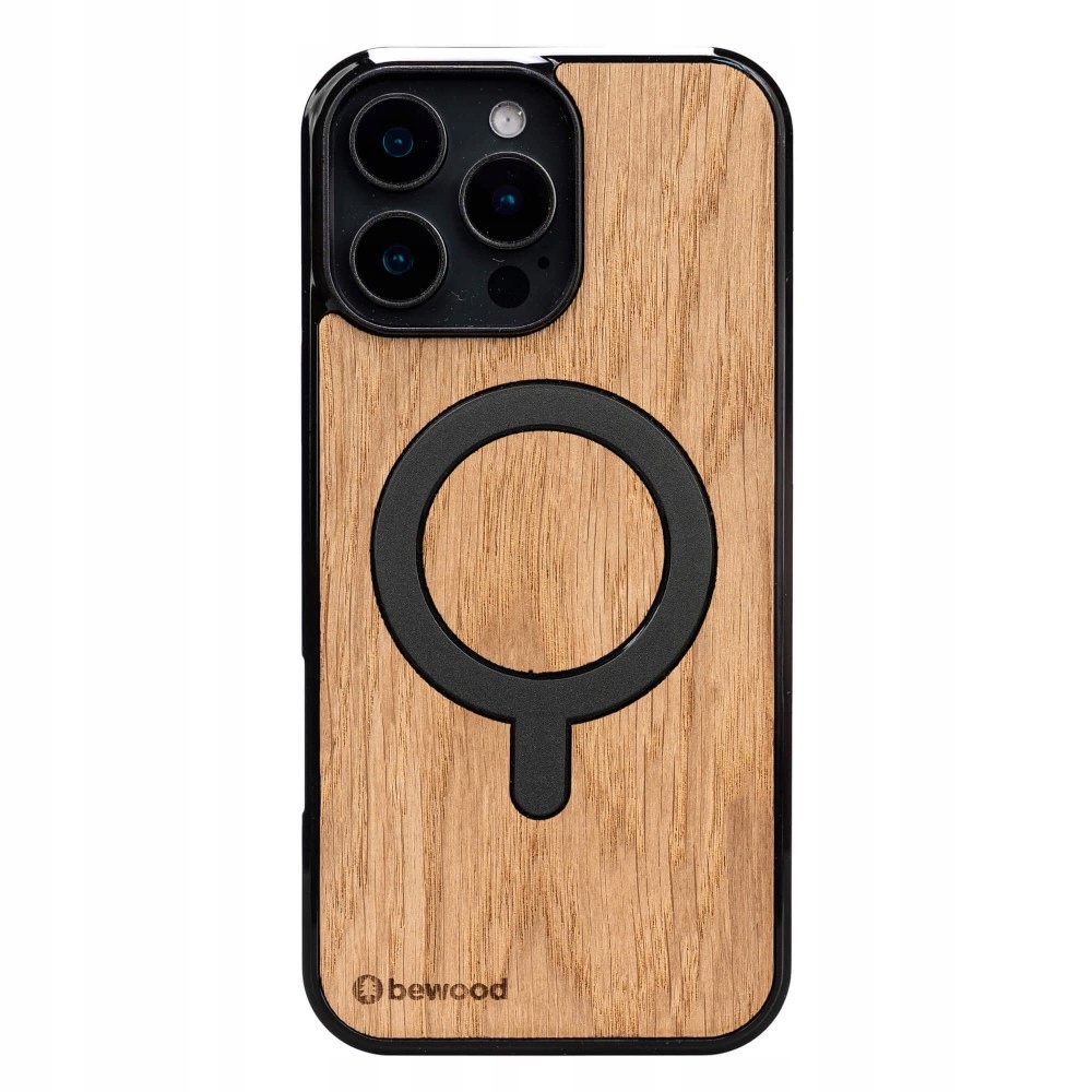 Dřevěné Pouzdro Bewood pro iPhone 16 Pro Max Dub s MagSafe