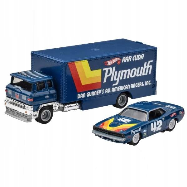 HOT WHEELS PREMIUM CULTURE CAR 2-pack 70 PLYMOUTH AAR CUDA /SAKURA SPRINTER Rodzaj pojazdu Serie