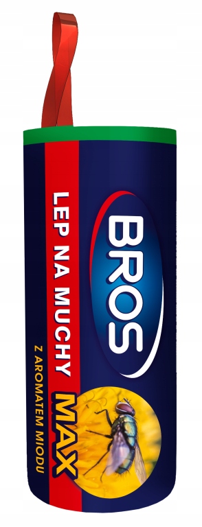 

Bros Lep Okrągły Max Z Miodem Na Muchy 10 Szt