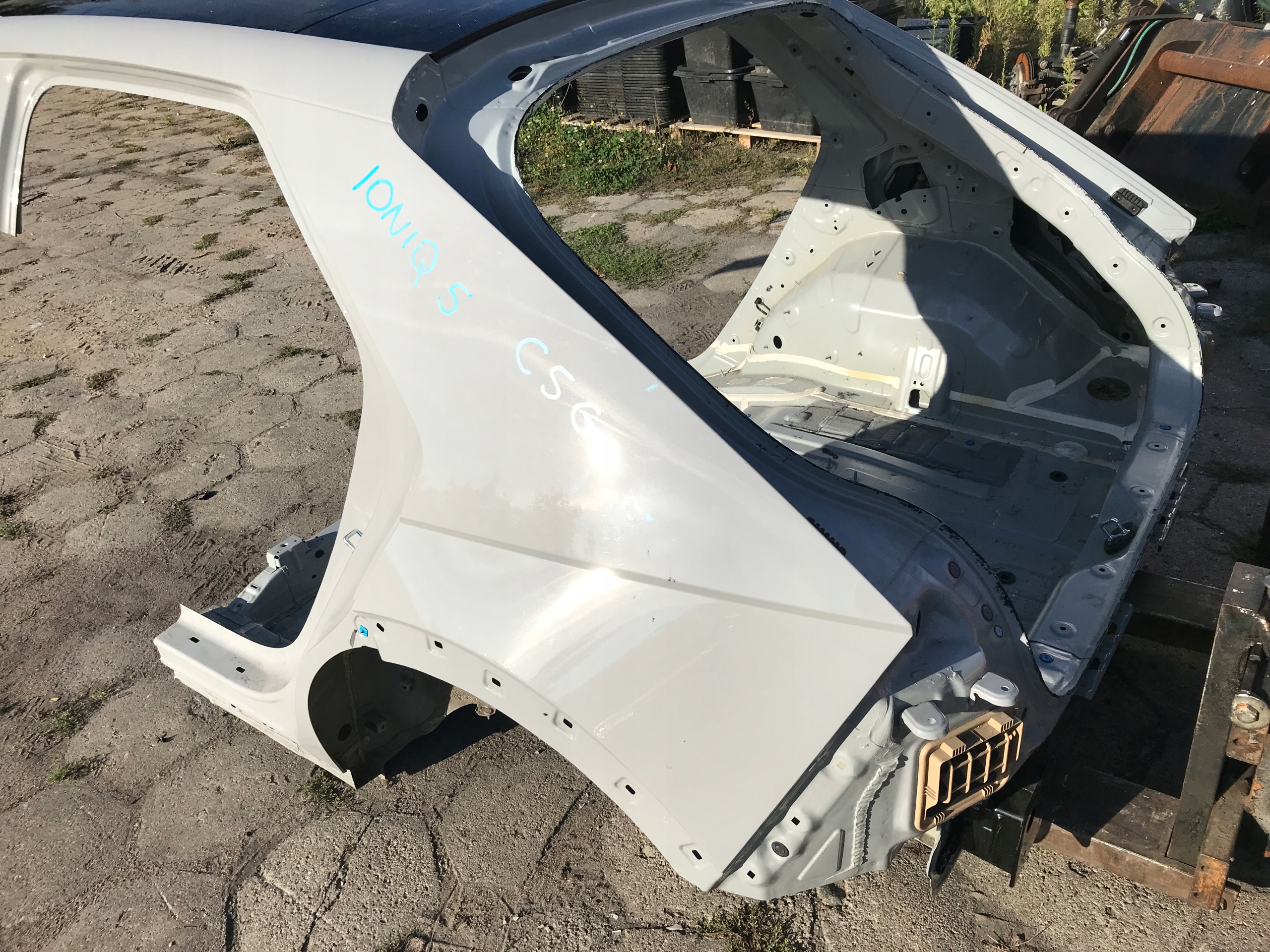 HYUNDAI IONIQ 5 ĆWIARTKA LEWA PRAWA BŁOTNIK TYŁ DUPA DACH PANORAMA