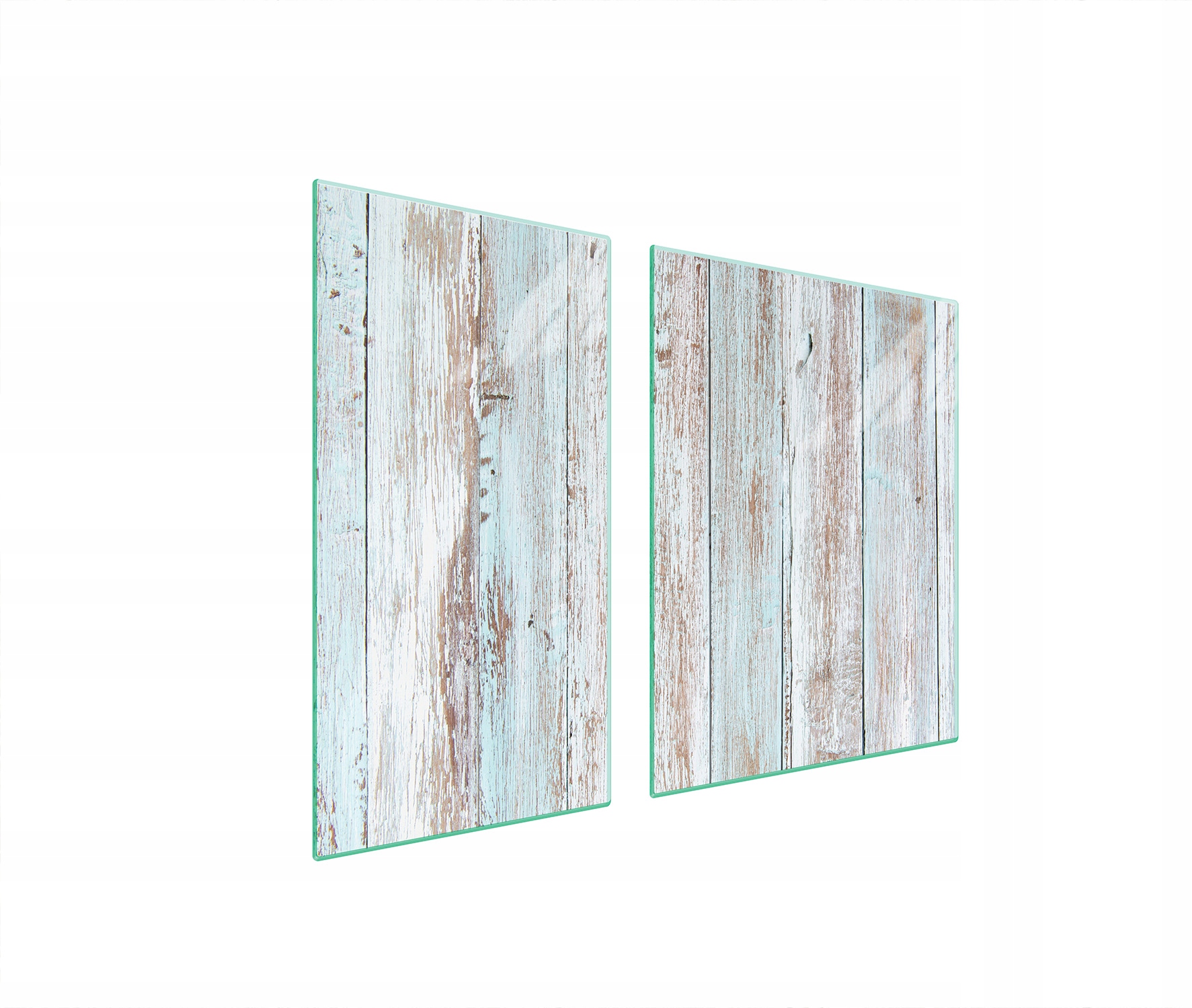 Ochranná Skleněná Deska Na Sporák 90x52 Dřevo Tvrzené Sklo