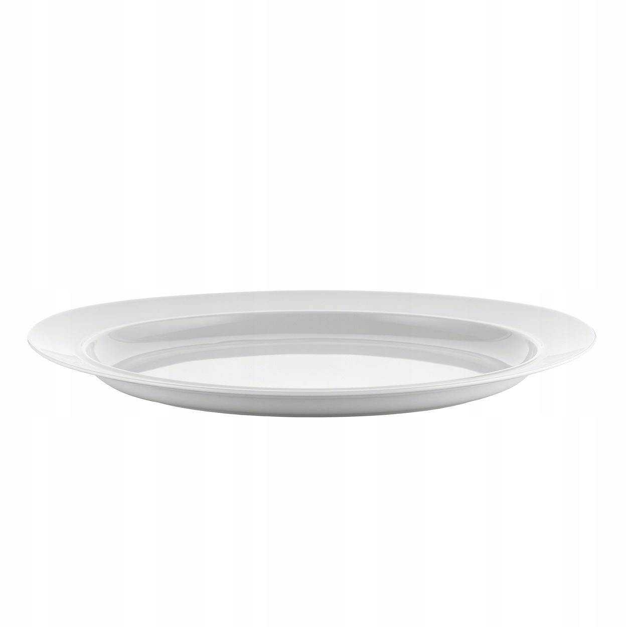Alessi La Bella Tavola Oválna miska na servírovanie 38 cm biela
