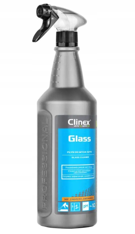

Clinex Glass płyn do mycia okien szyb Bez Smug! 1l