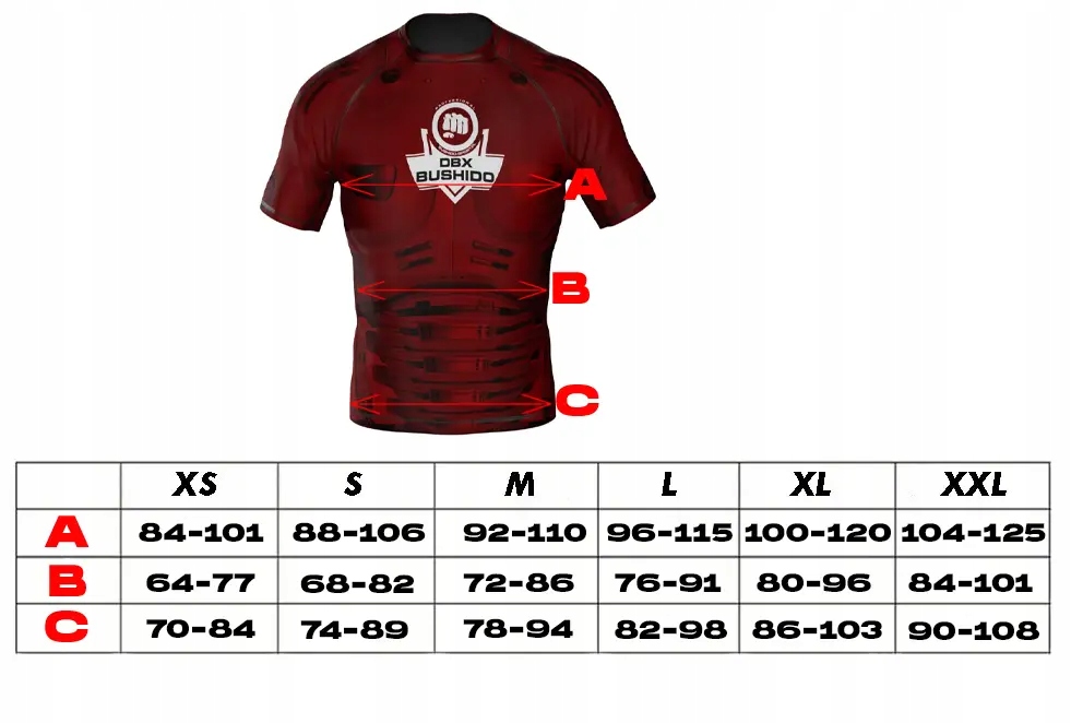 RASHGUARD MĘSKI MMA SPORTY WALKI SIŁOWNIA CROSSTRAINING BUSHIDO Cyborg M Linia regular