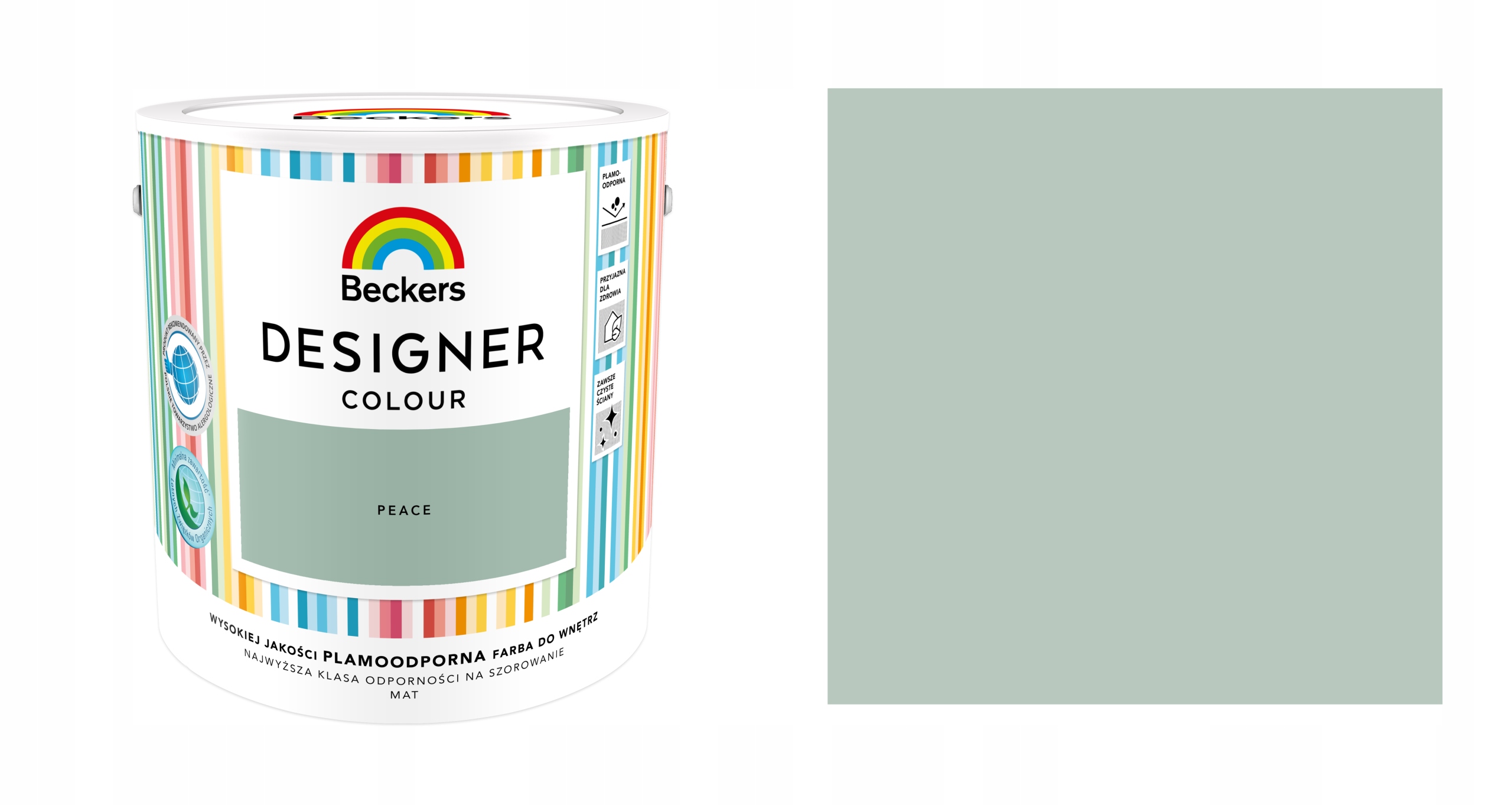 Beckers Designer Colour Peace 2,5L Barva Latexová Matná