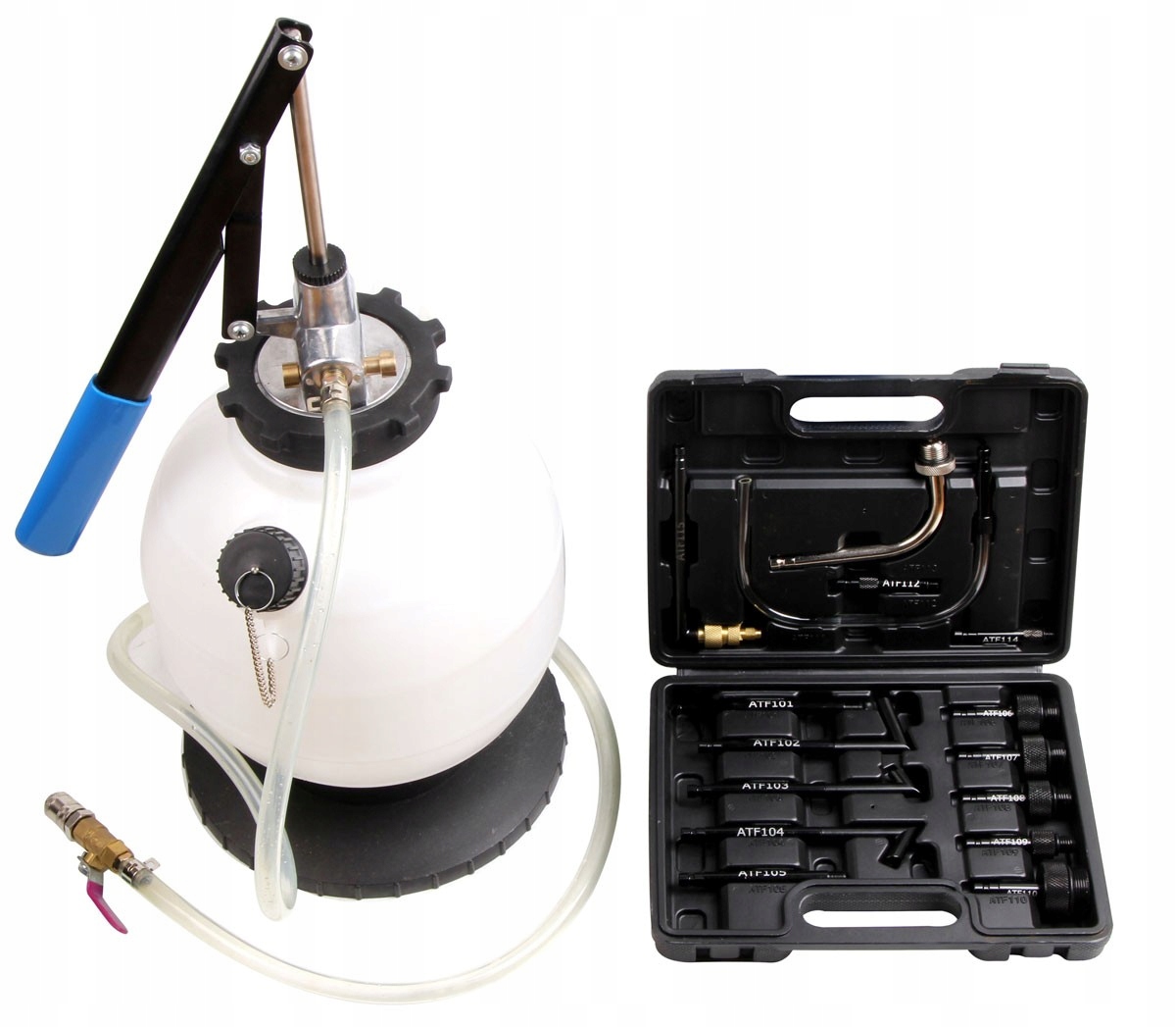 Przyrząd do wymiany oleju w skrzyniach automatycznych Magnus