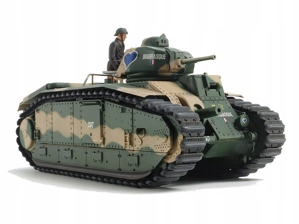 1/35 francouzský bitevní tank B1bis s motorem Tamiya 30058