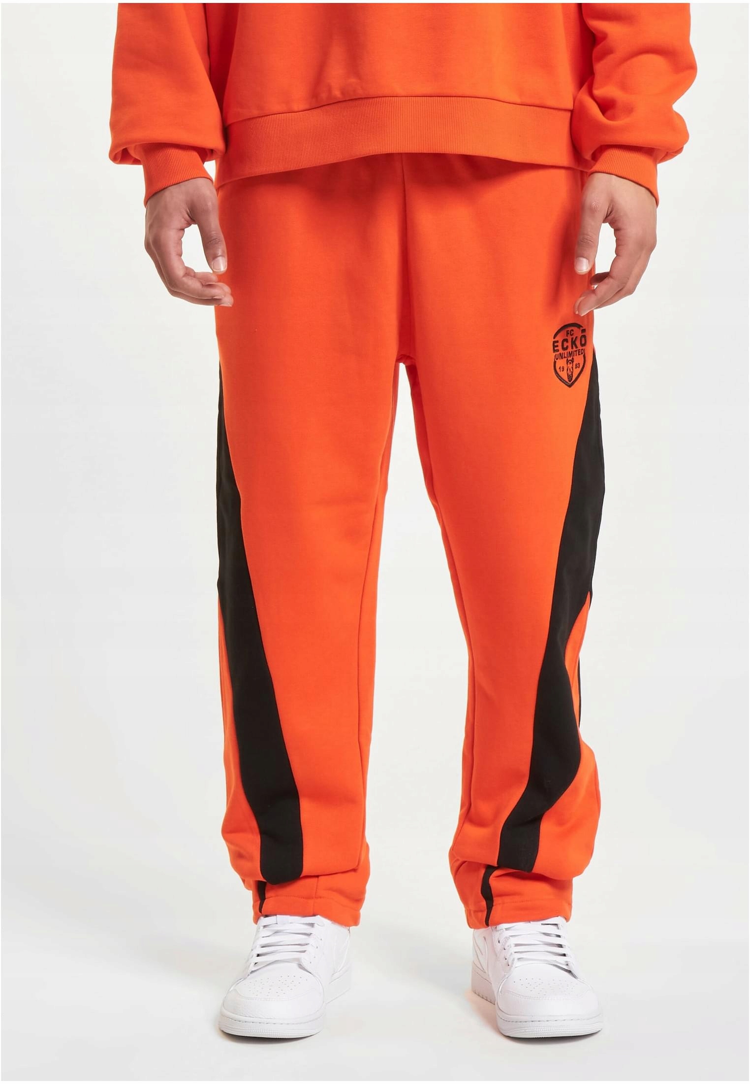 Ecko Unltd. kalhoty pánské Construction Jogginghosen SP1072 3XL oranžová