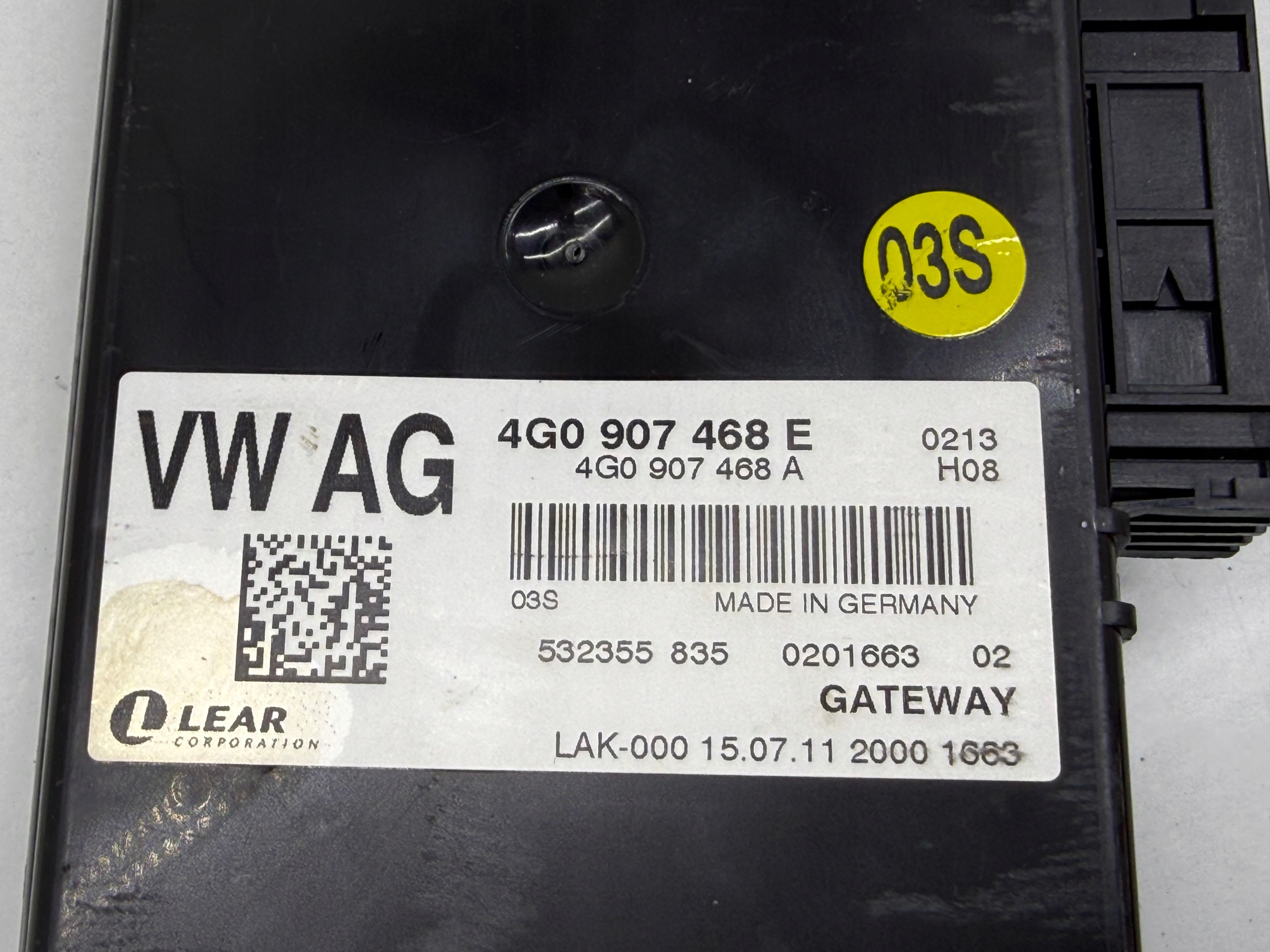 AUDI S7 A7 S6 A6 C7 module control unit GATEWAY SPRAWNY LEGALNY!
