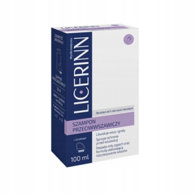 

Licerinn Szampon przeciwwszawiczy, 100 ml