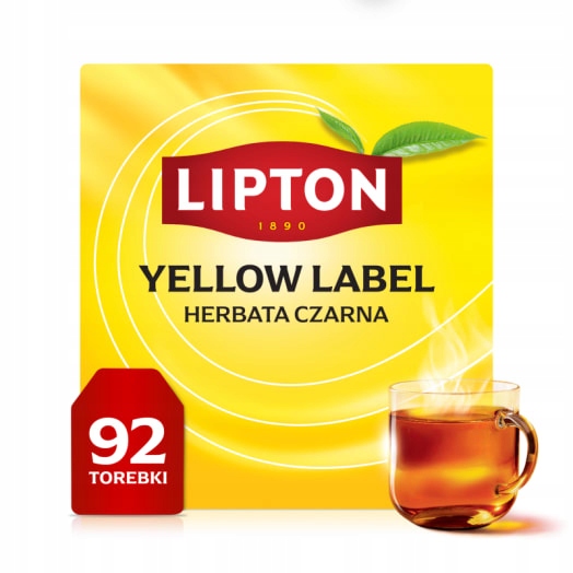 Lipton Yellow Label Čaj černý 92 sáčků ex.