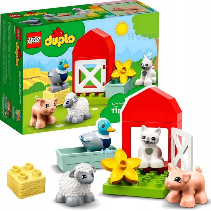 

Lego Duplo 10949 Zwierzęta Świnka Owca Kaczka Kot