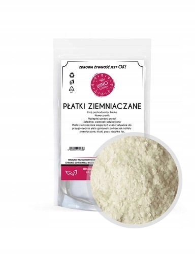 Levně 3x Winoszarnia Bramborové Vločky 1 kg Bramborové pyré 100% přírodní