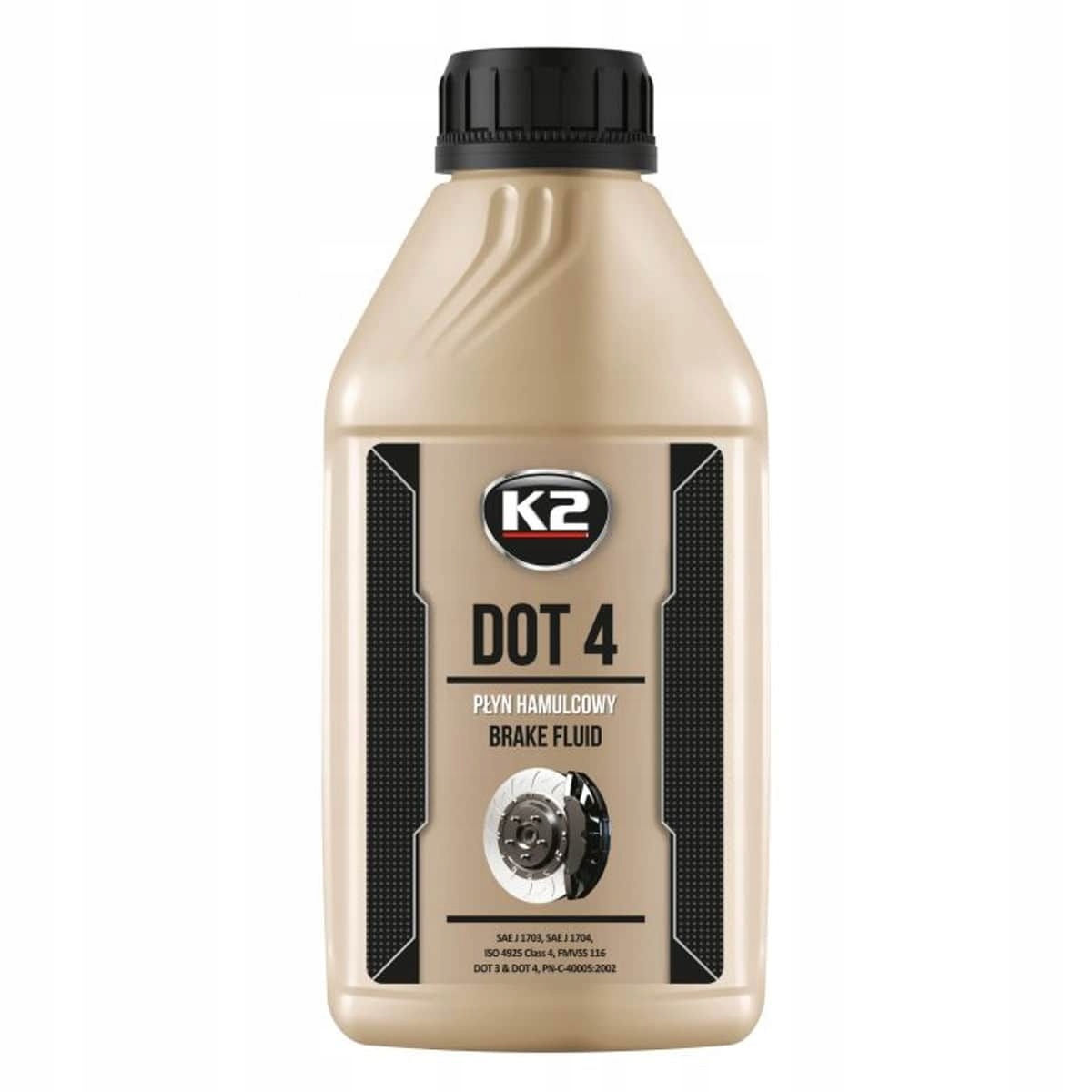 PŁYN HAMULCOWY K2 DOT-4 500ml 0,5 L JAKOŚĆ W DOBREJ CENIE