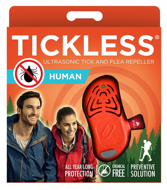 

Tickless Human pomarańczowy ochrona do 12 miesięcy