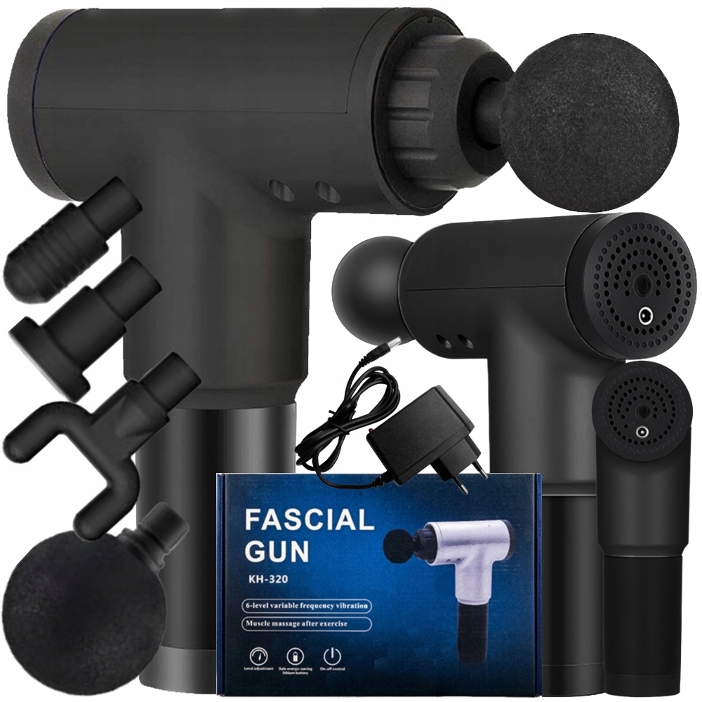 

Pistolet Do Masażu Ciała Mocny Masażer Massage Gun