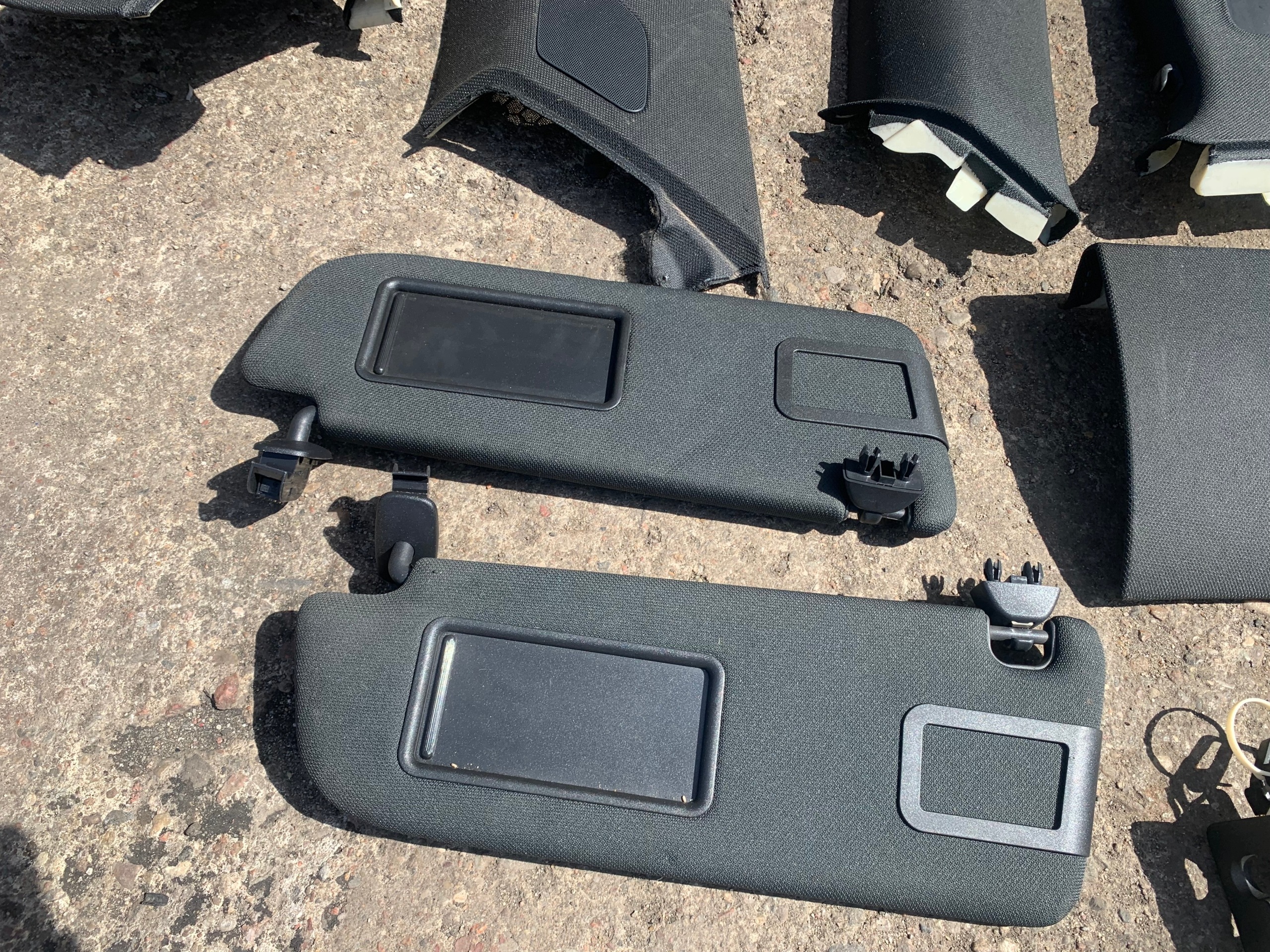 CIELO INTERNO SUFIT nero nero BLACK AUDI A6 C6 kombi AVANT