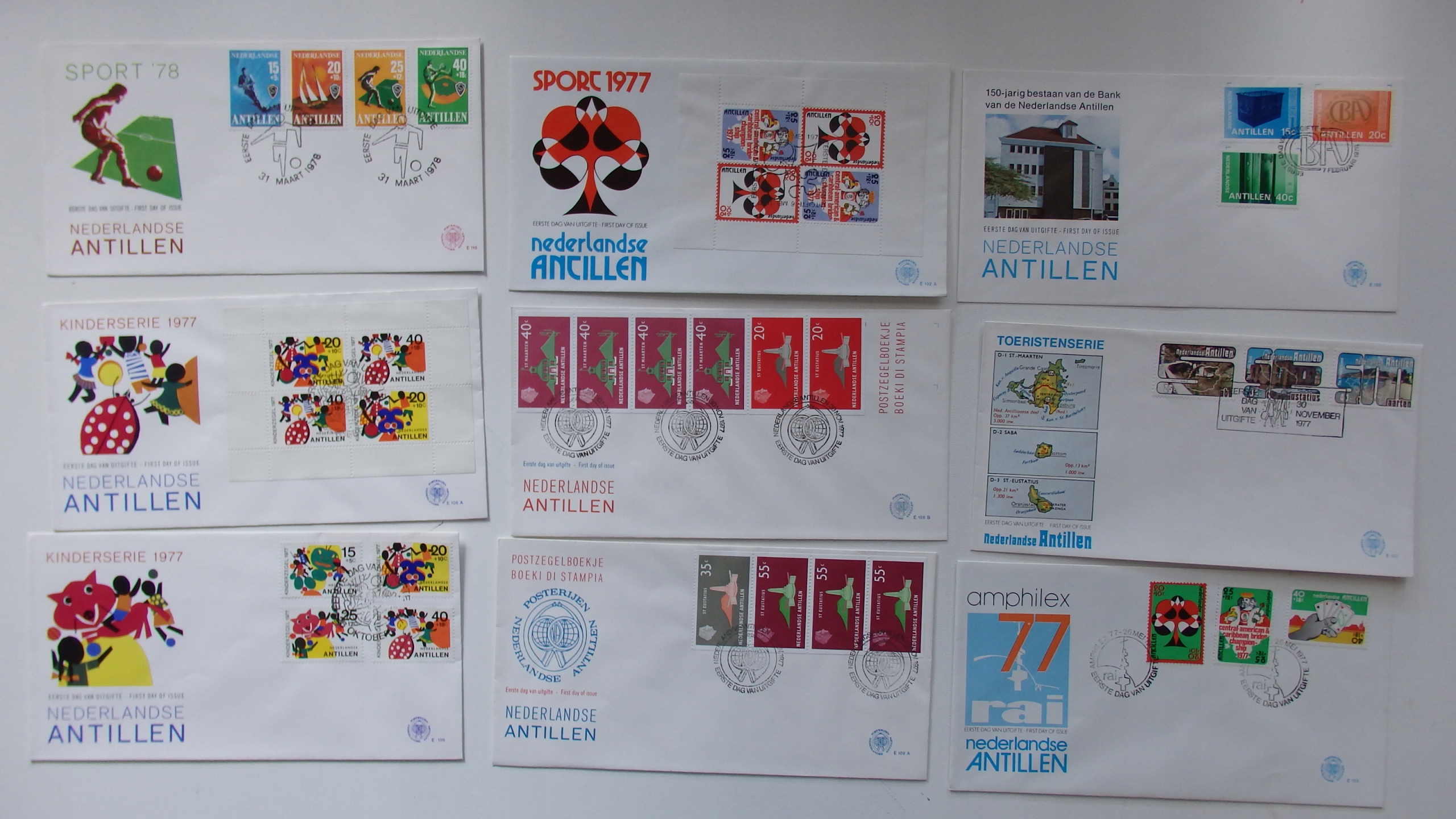 FDC, Holandia, kas. B9135