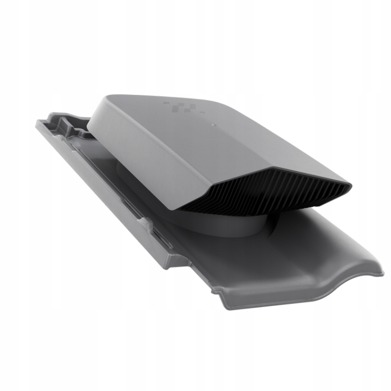 Ventilační střešní ventilátor Roben Piemont Šedý