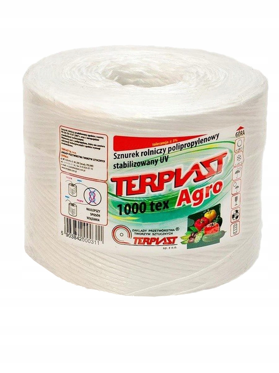 

Sznurek rolniczy polipropylenowy 250m