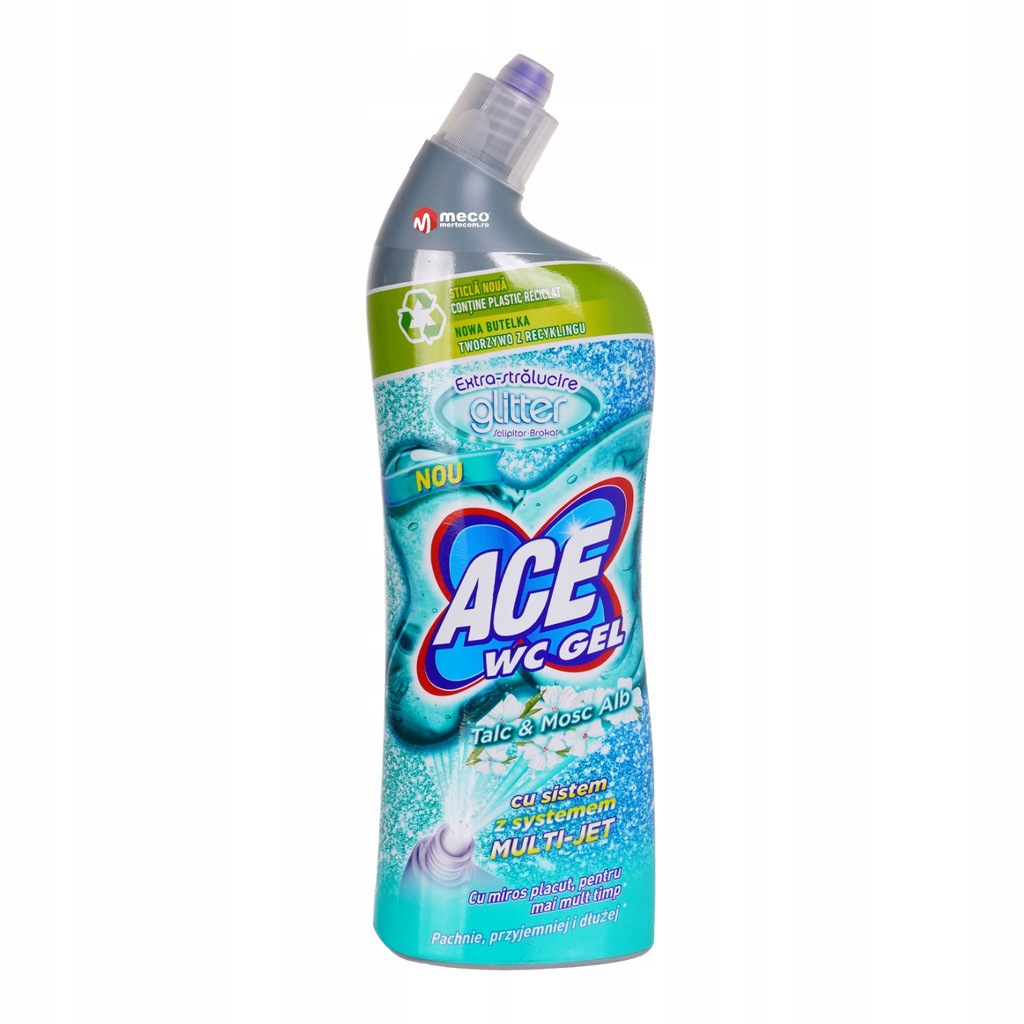 4x Ace Ultra Wc Gel Brokat Marine 700 ml
