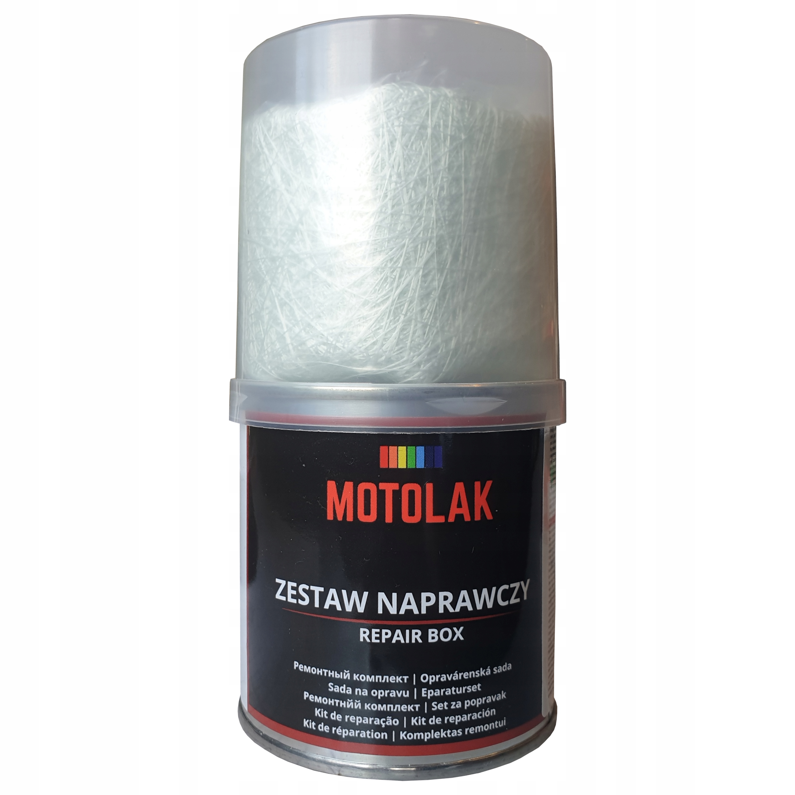Zestaw naprawczy Motolak (mata żywica utwardzacz) 250g