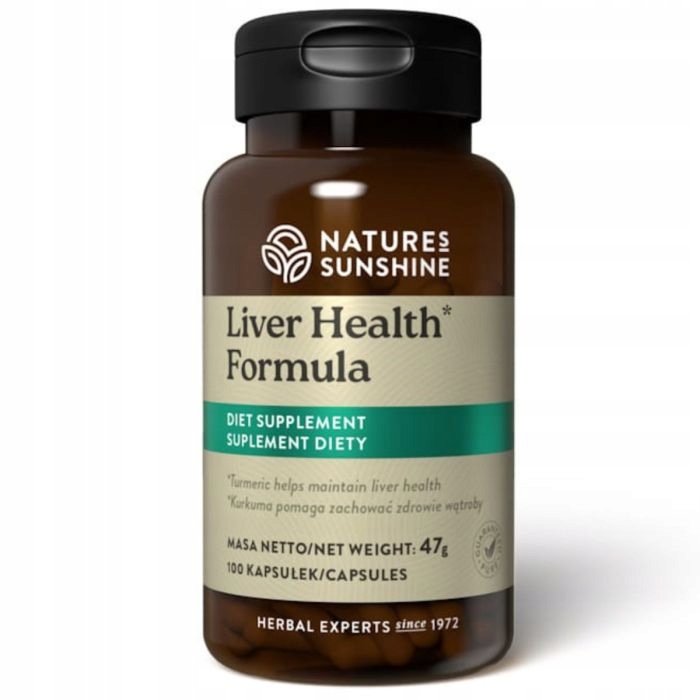 Nature's Sunshine Liver Health Formula - 100 kapsúl.