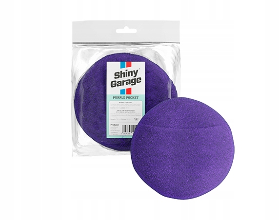 

Shiny Garage Purple Pocket Microfiber Applicator