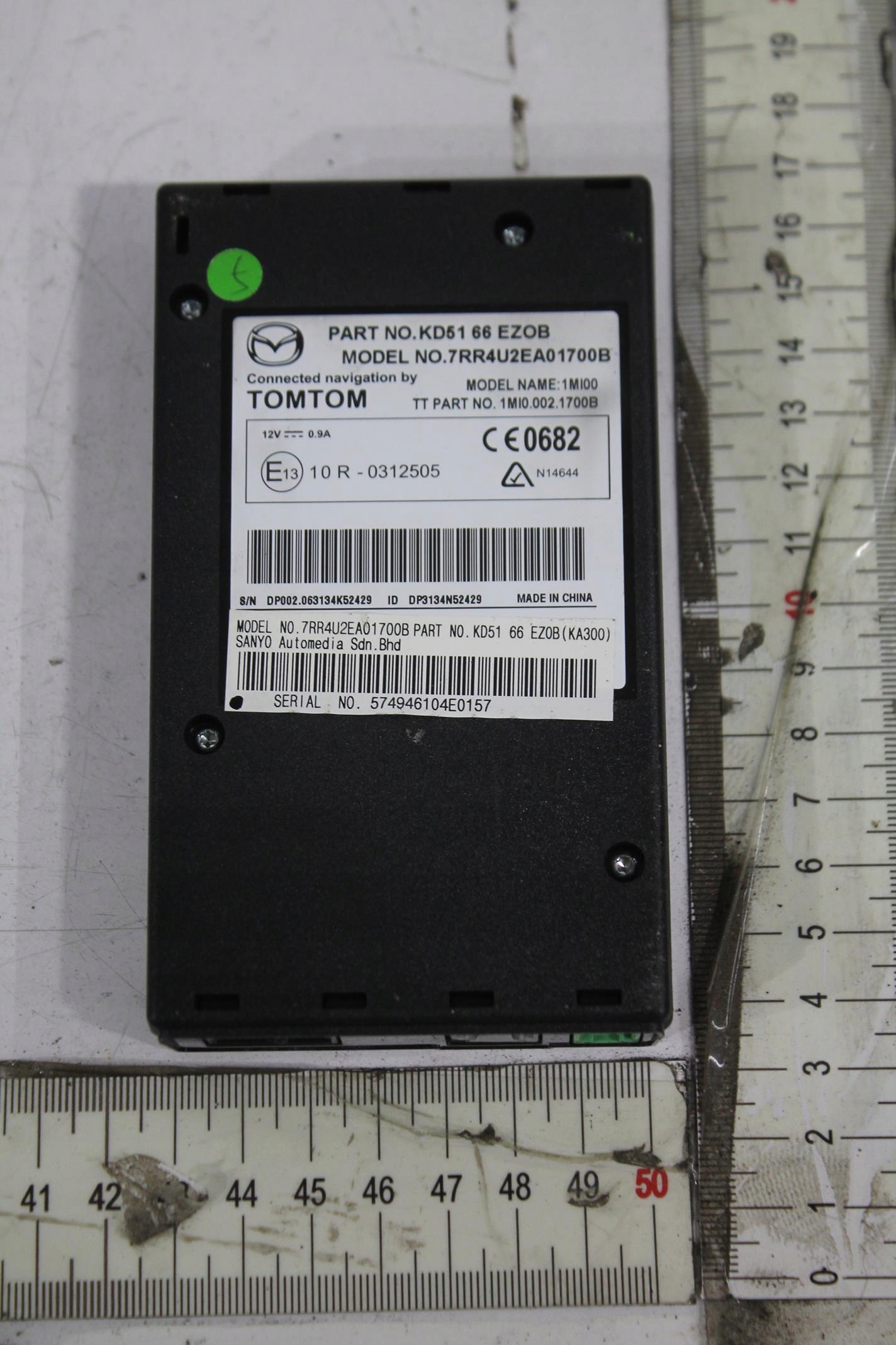 KD4966CS0A - КАРДРІДЕР SD КАРТА KD5166EZOB MAZDA 6 GJ 12-