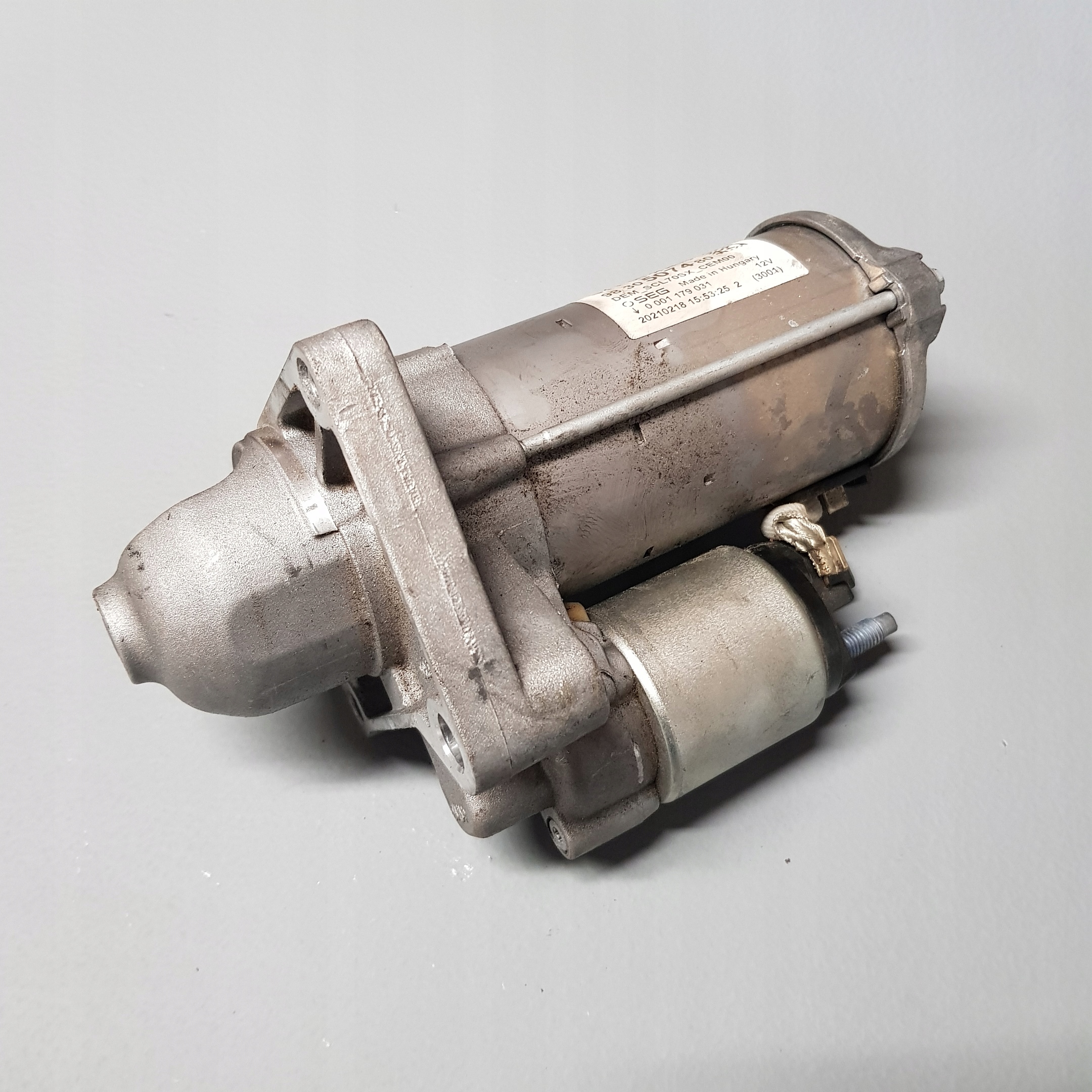 starter 1.2 THP PEUGEOT CITROEN OPEL 9830507480