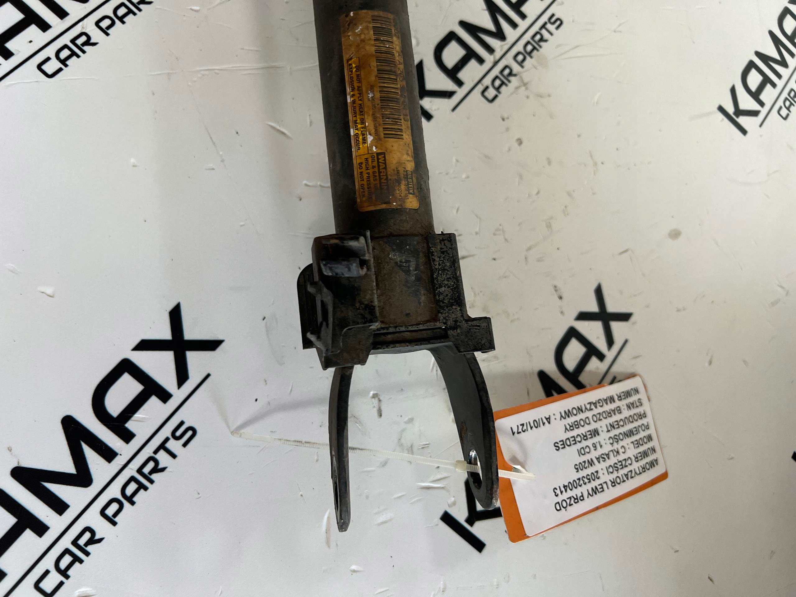 shock absorber left front MERCEDES C KLASA W205