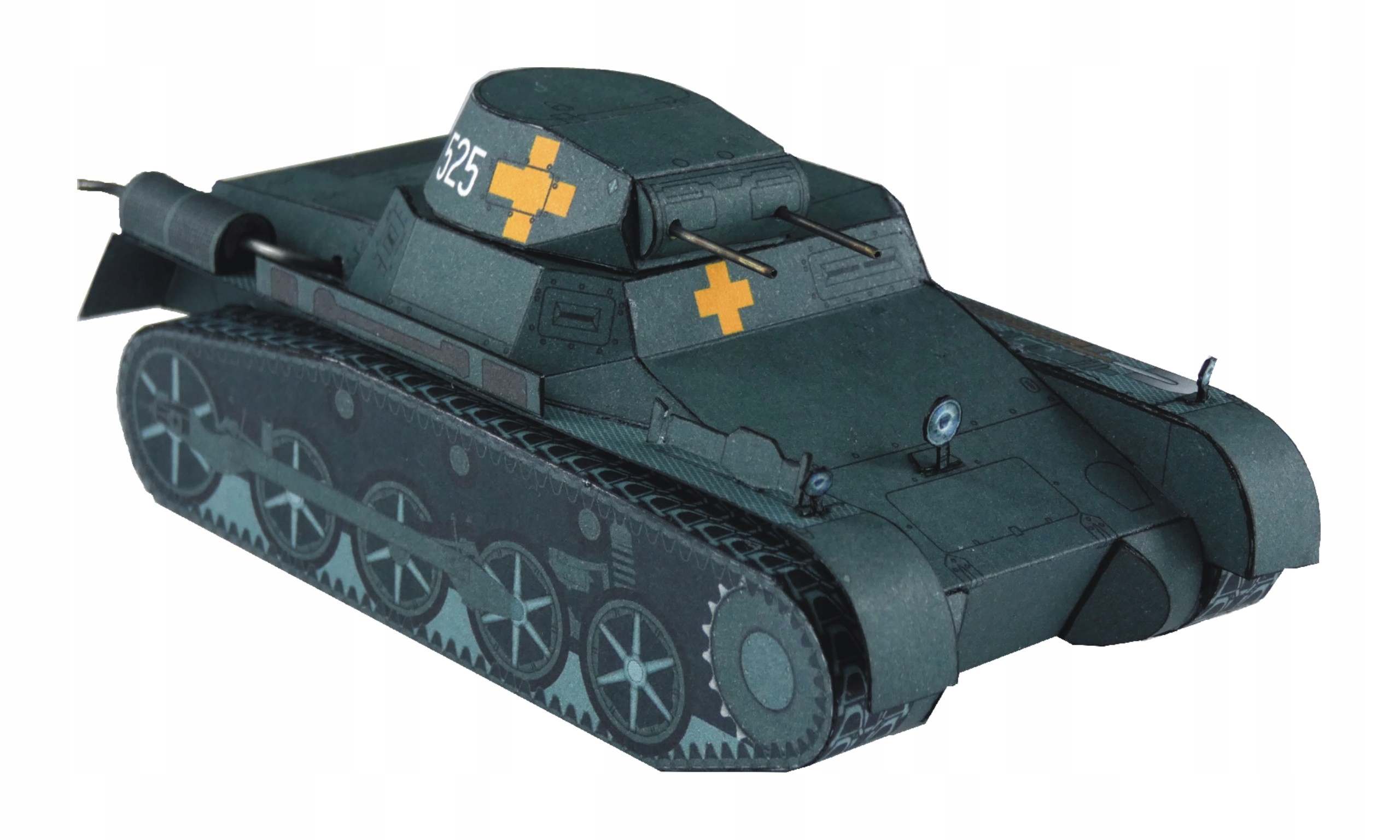 

Model kartonowy czołgu____Panzer IA____Extra Model