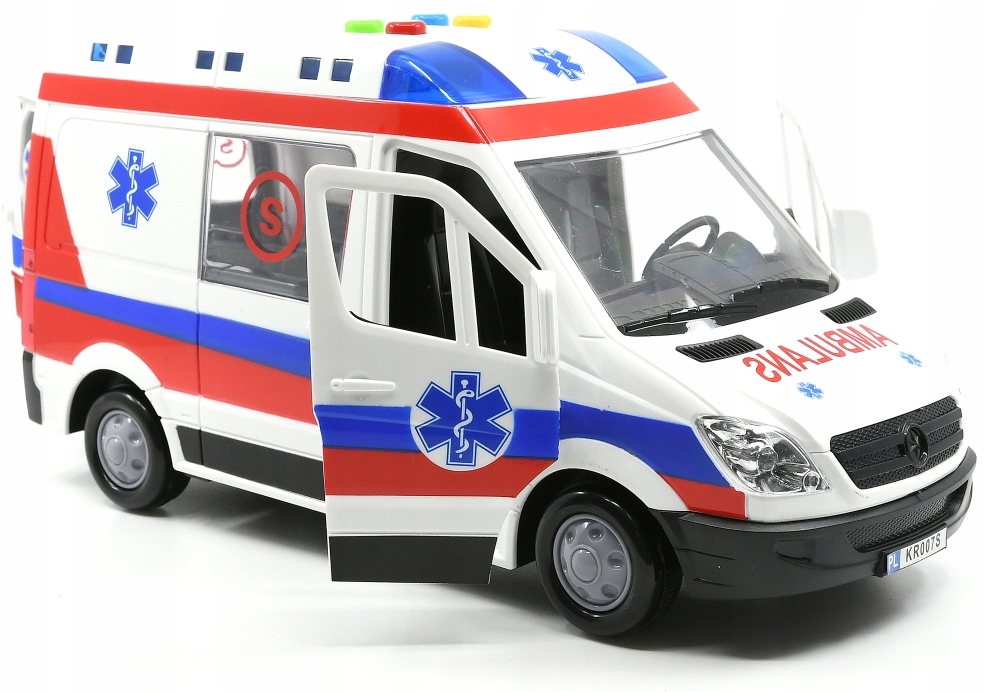 POGOTOWIE KARETKA AMBULANS MÓWI PO POLSKU ŚWIECI Bohater brak