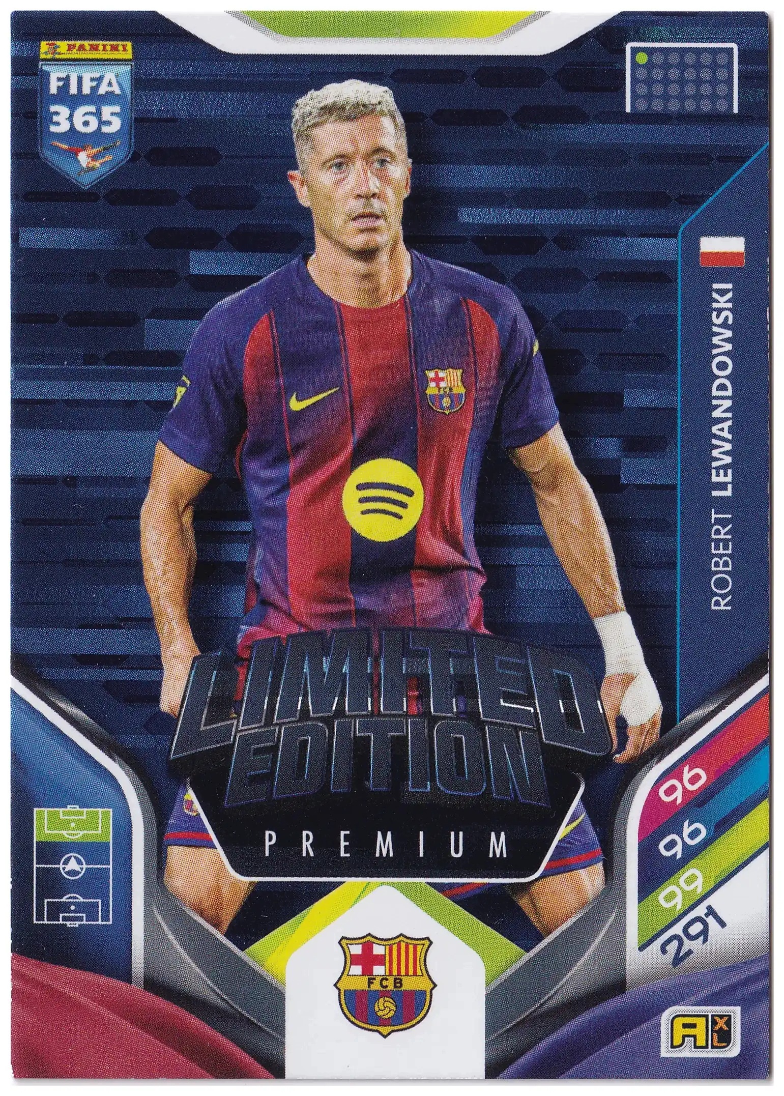#lep-rl Robert Lewandowski Panini Adrenalyn XL Fifa 365 2026 Limited Ed
