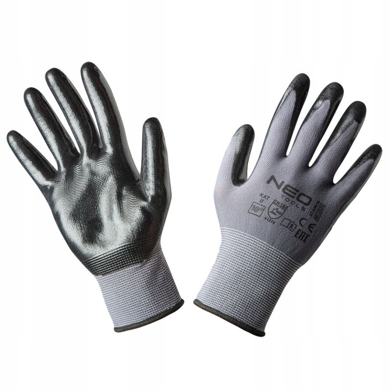 

Rękawice robocze nylon pokryty nitrylem 97-616-9